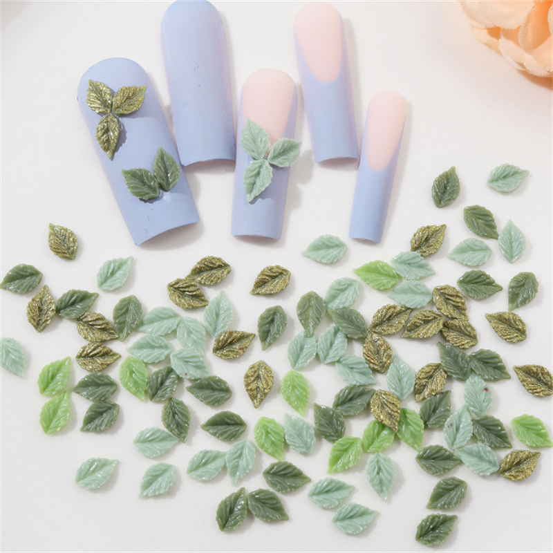 Leaf Resin Nail Art Decoration